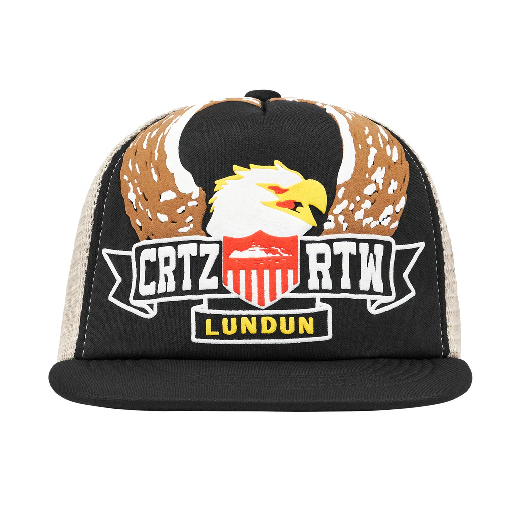 Corteiz Dipset Trucker Hat Black