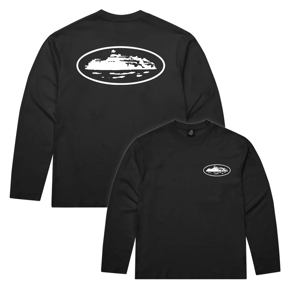 Corteiz OG Island Black Long Sleeve