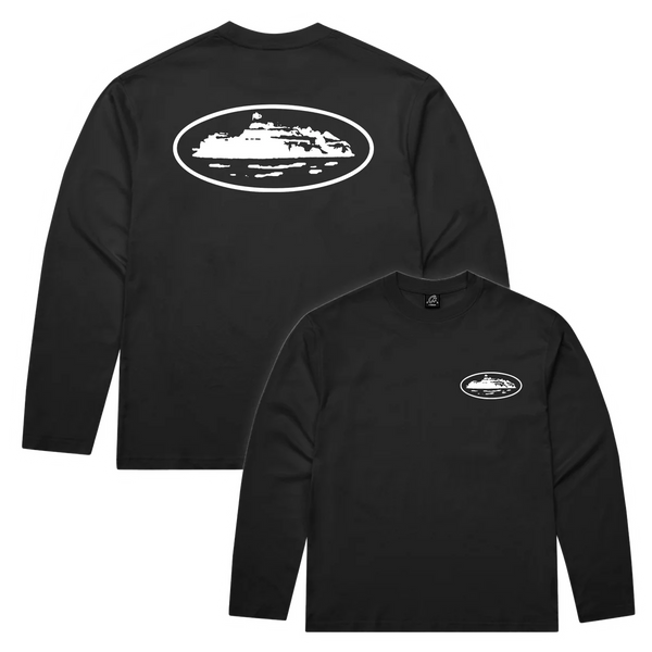 Corteiz OG Island Black Long Sleeve