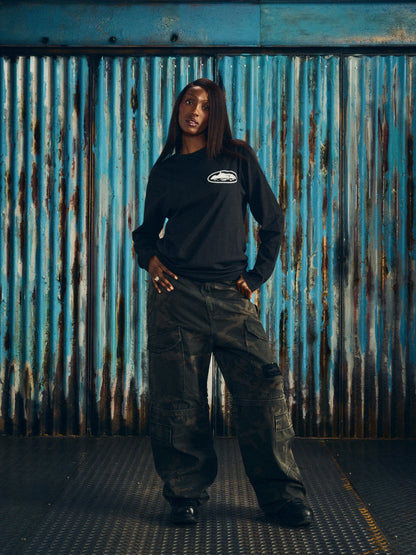 Corteiz OG Island Black Long Sleeve