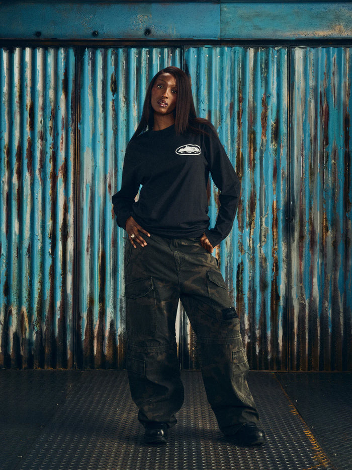 Corteiz OG Island Black Long Sleeve