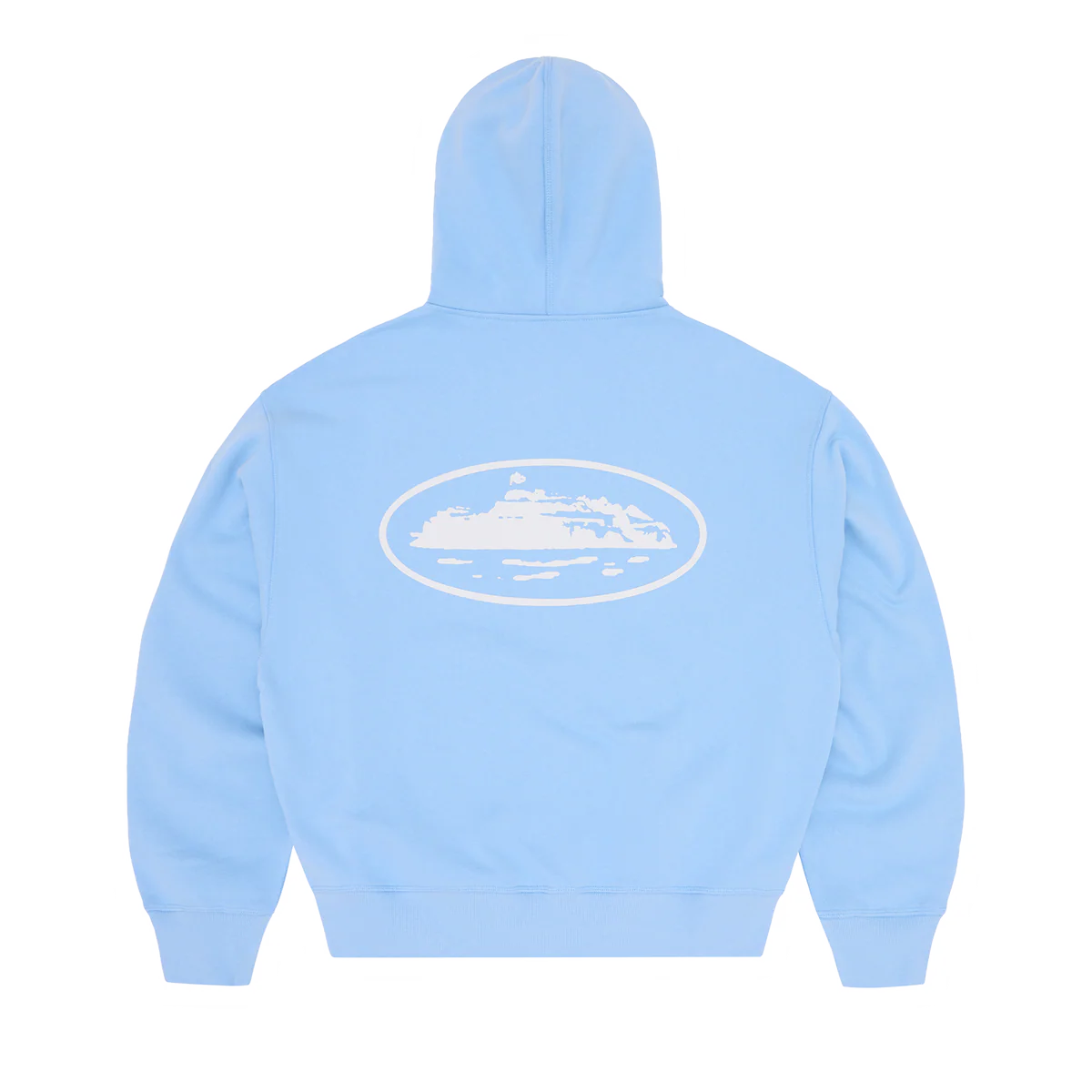Corteiz OG Island Zip Hoodie Blue