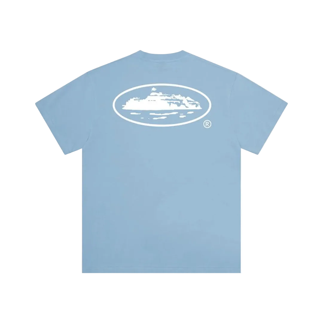 Corteiz Og Island Tee Baby Blue