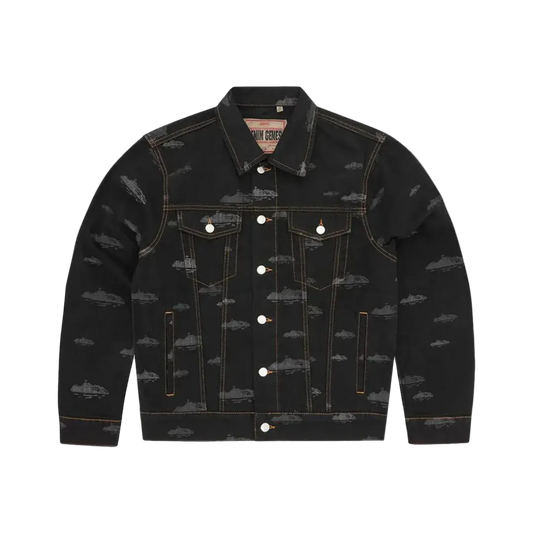 Corteiz Pattern Denim Jacket