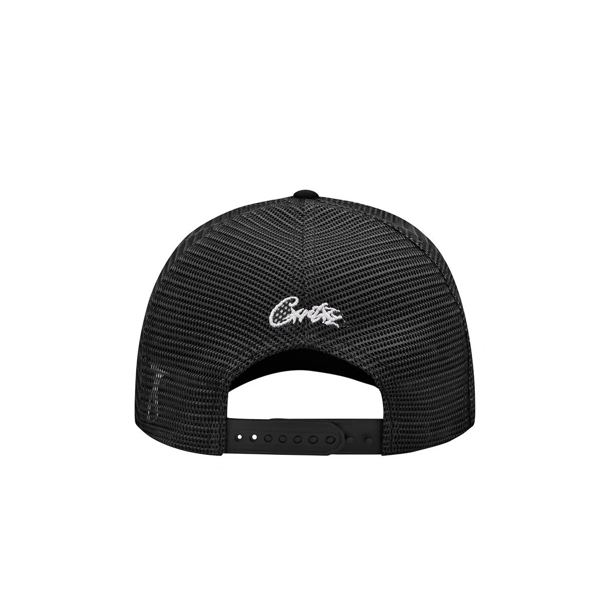Corteiz Trucker Hat Schwarz Weiß