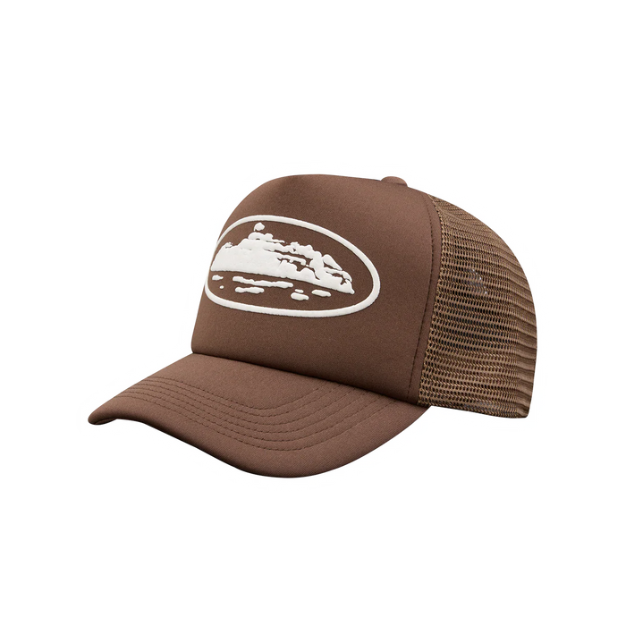 Corteiz Trucker Hat Brown