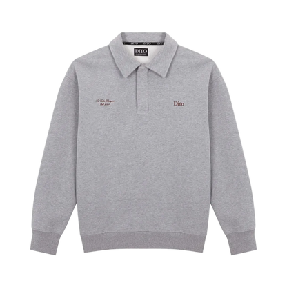 Dito Marble Quarter Zip Grey