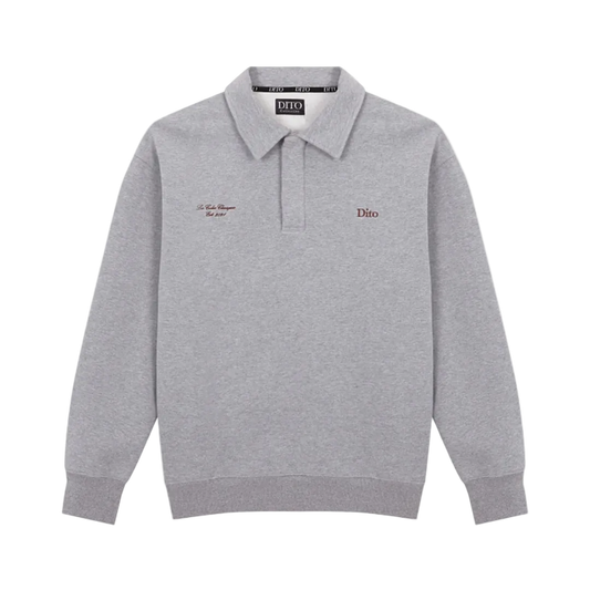 Dito Marble Quarter Zip Grey
