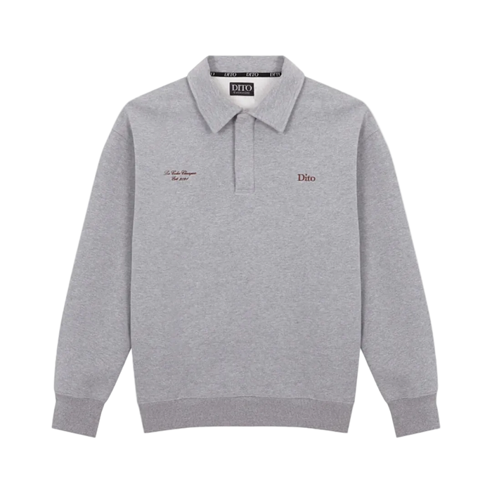 Dito Marble Quarter Zip Grau