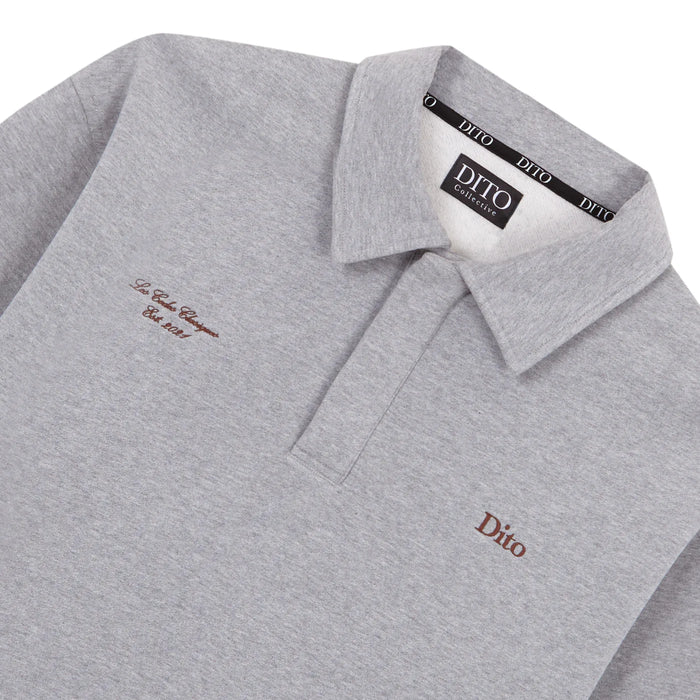 Dito Marble Quarter Zip Grau