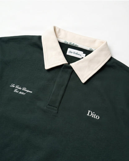 Dito Quarter Zip Green Court