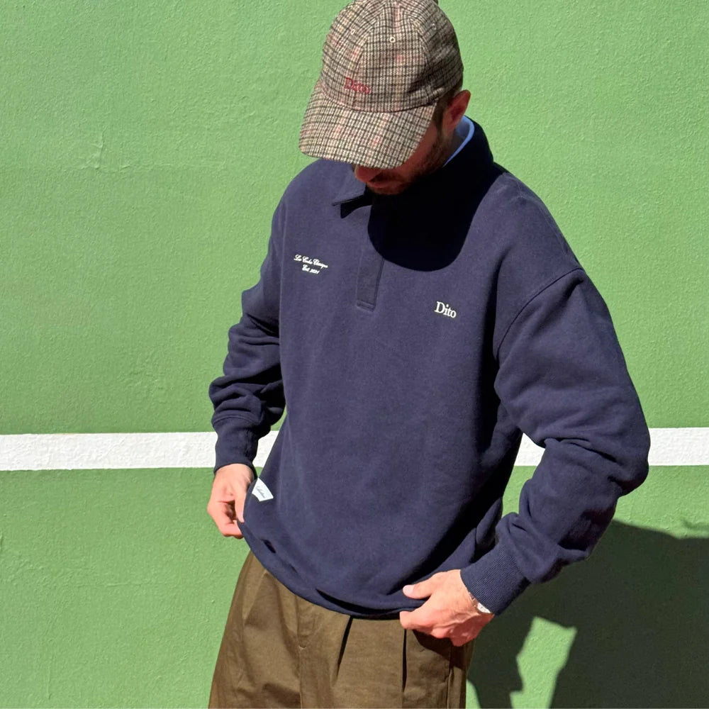 Dito Quarter Zip Navy