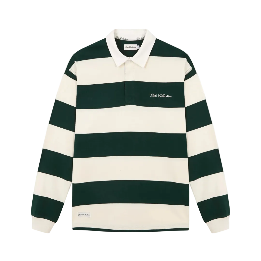 Dito Rugby Polo Green Cream