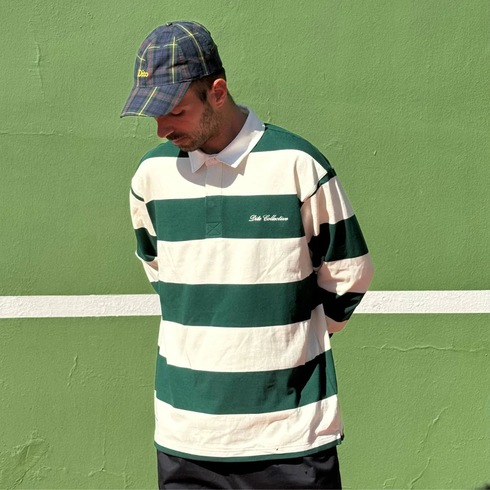 Dito Rugby Polo Green Cream