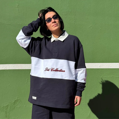 Dito Rugby-Polo-Pullover Marine