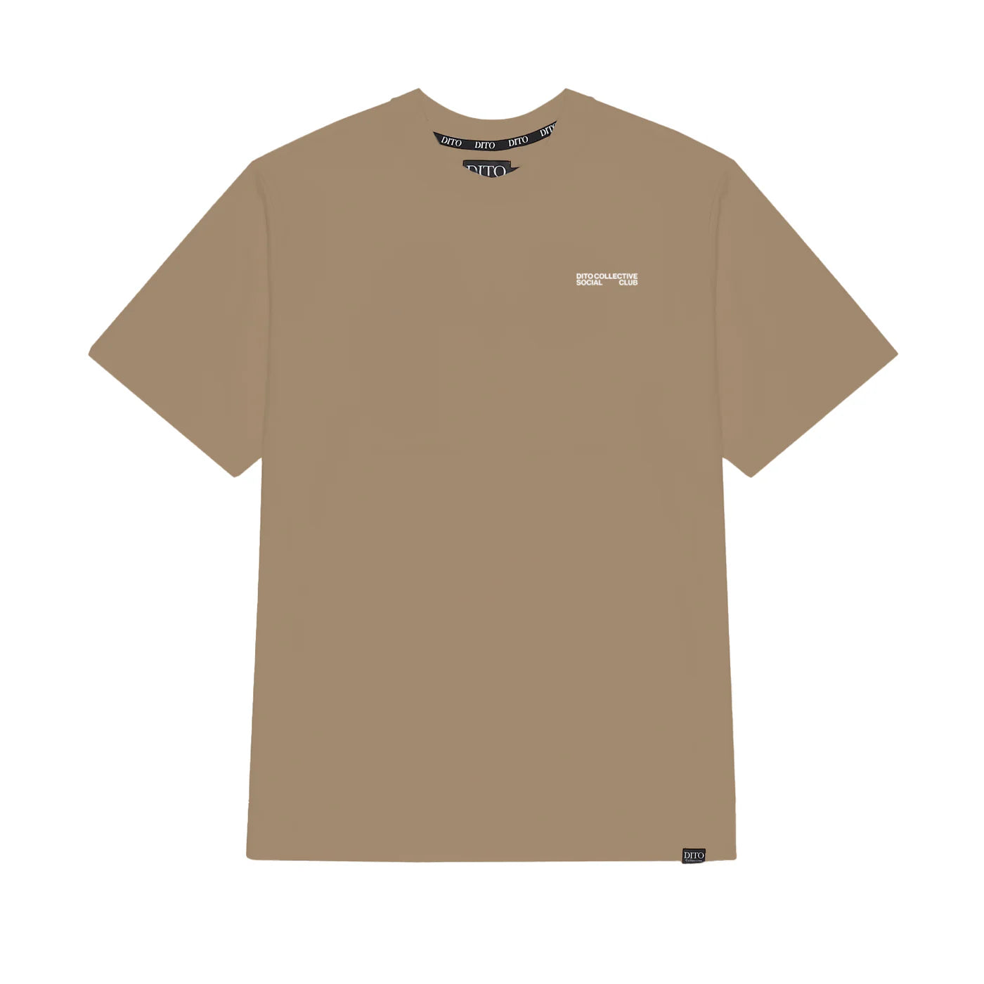 Dito Social Club Brown Tee