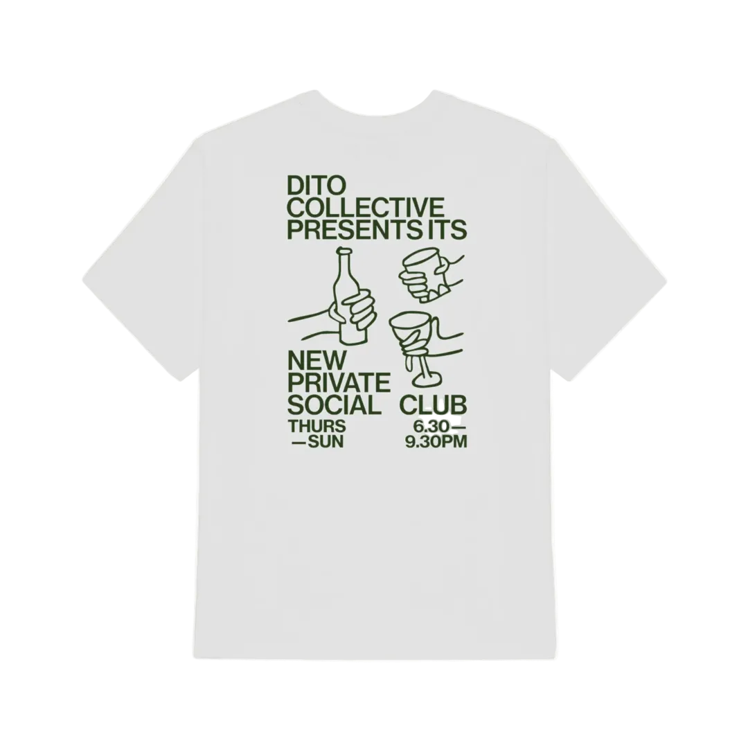 Dito Social Club White Tee