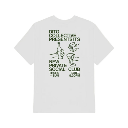Dito Social Club White Tee
