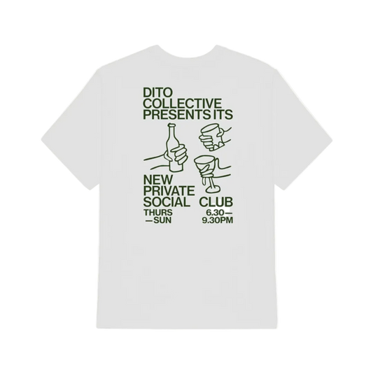 Dito Social Club White Tee