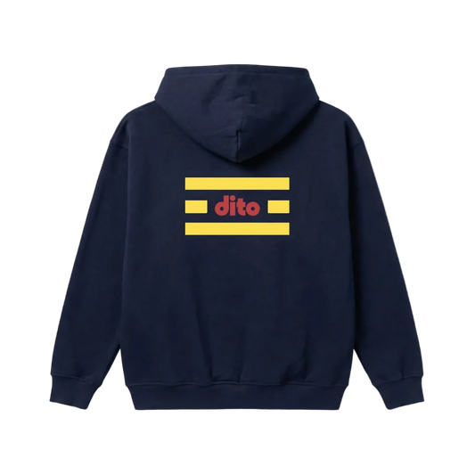 Dito Uniform Hoodie Marineblau