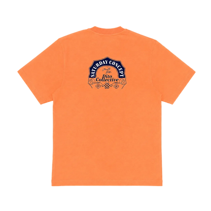 Dito x Saturday Ensaimada Orange Tee