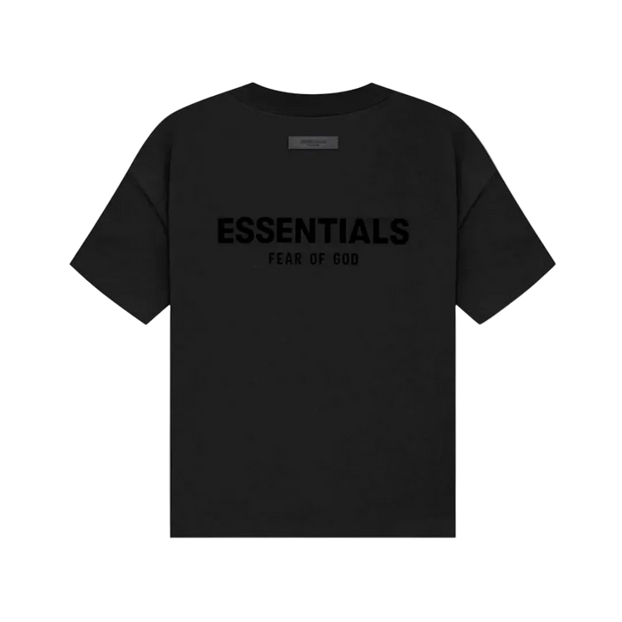 Essentials T Shirt Stretch Limo Black