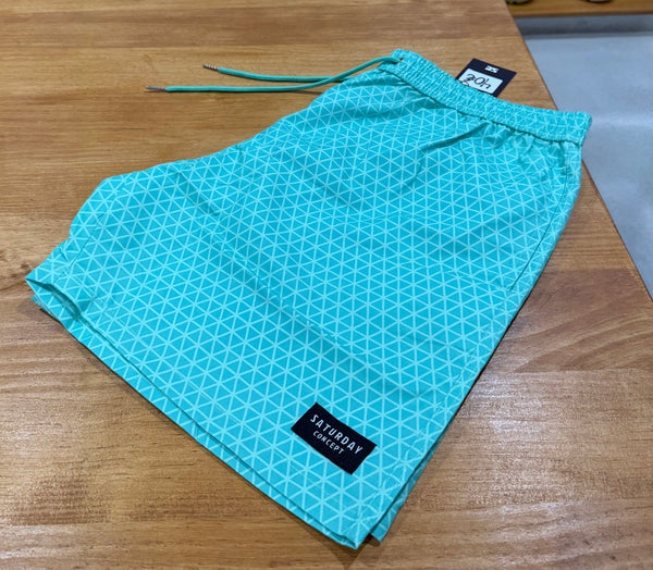 Saturday Swim Short Green