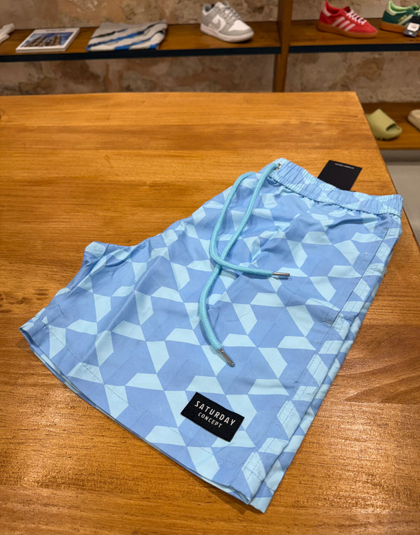 Saturday Swim Short Blue