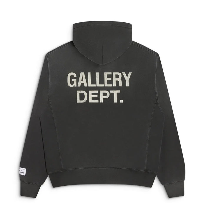 Gallery Dept Paint Logo Hoodie Black