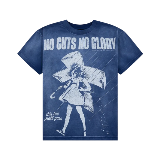 Hellstar Carry Your Cross Tee Blue