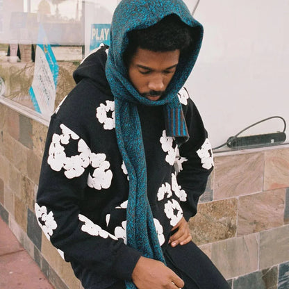 Hoodie Denim Tears Black