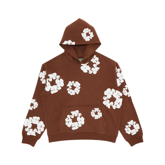 Hoodie Denim Tears Braun