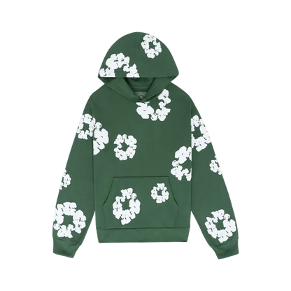 Hoodie Denim Tears Green