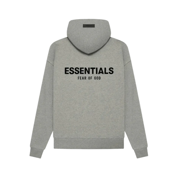 Essentials Dark Oatmeal Hoodie