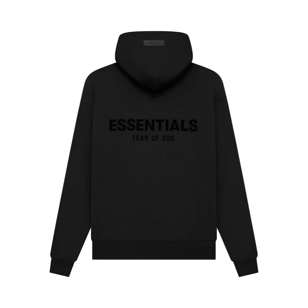Essentials Hoodie Stretch Limo Black
