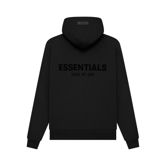Hoodie Essentials Stretch Limo Black