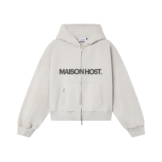 Host Erode Wave Zipped Hoodie Oreo