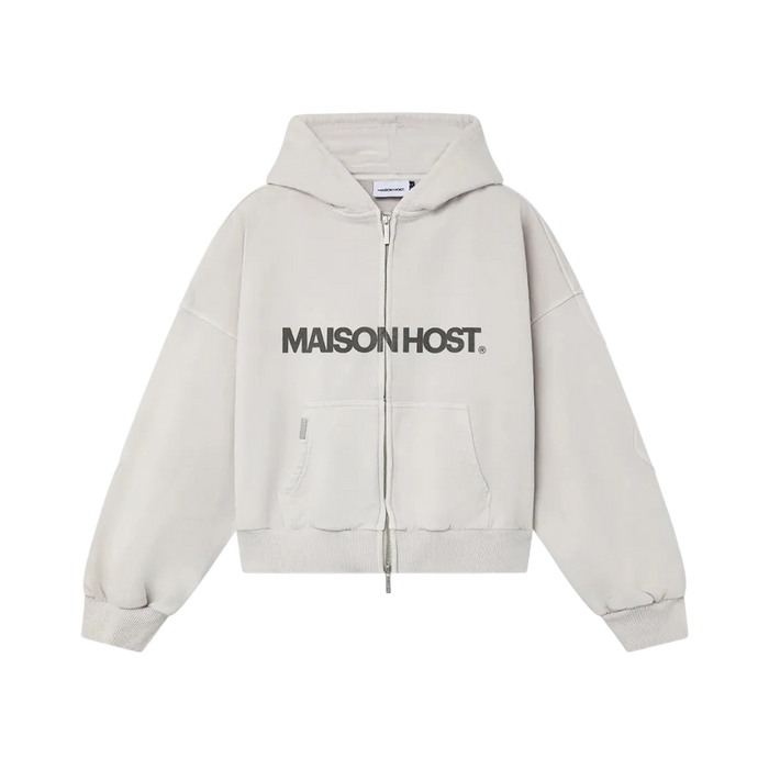 Host Erode Wave Zipped Hoodie Oreo