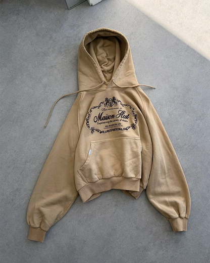 Host Welcome Camel Hoodie