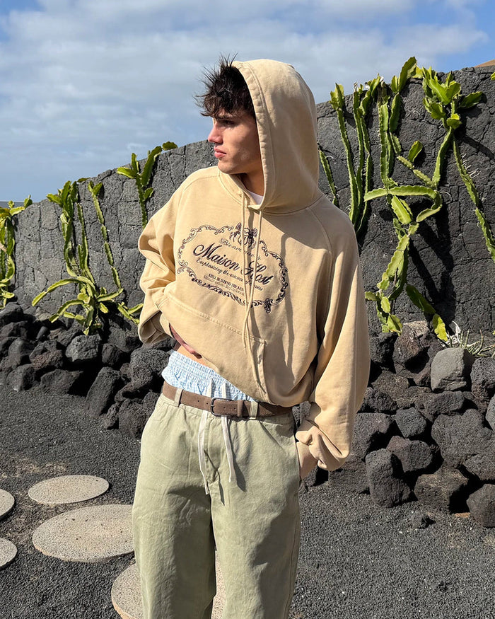 Host Bienvenue Camel Hoodie