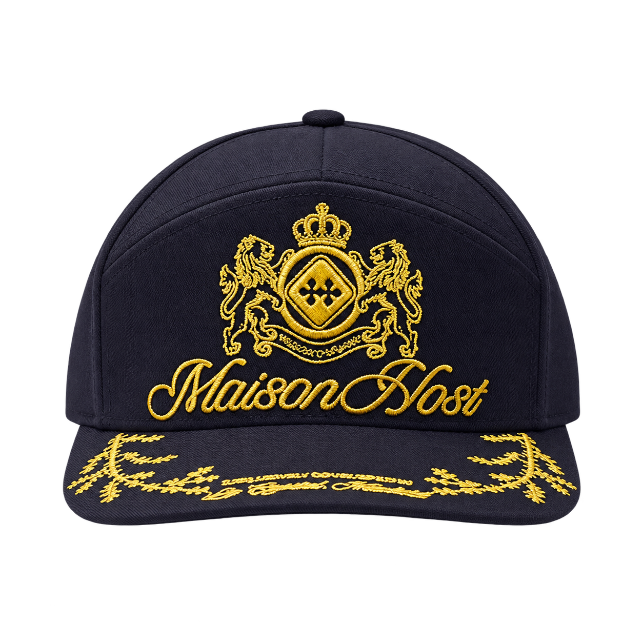 Host Crest Navy Cap