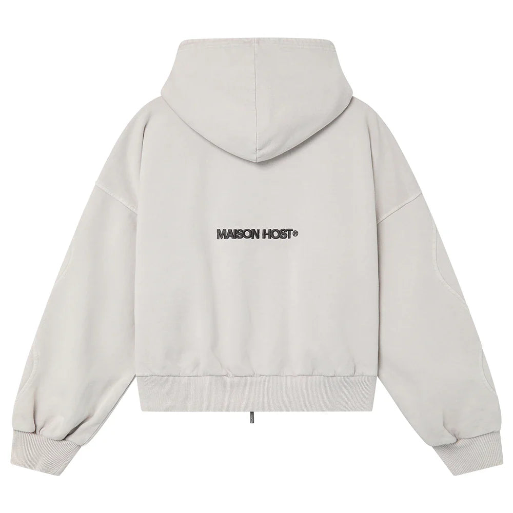 Host Erode Wave Zipped Hoodie Oreo