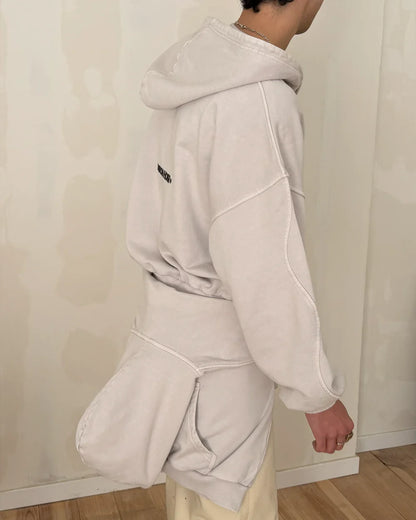 Host Erode Wave Zipped Hoodie Oreo