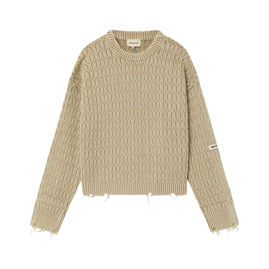 Host Herringbone Beige Knit