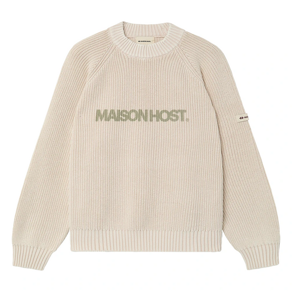 Host Iconic MH Knit Ecru