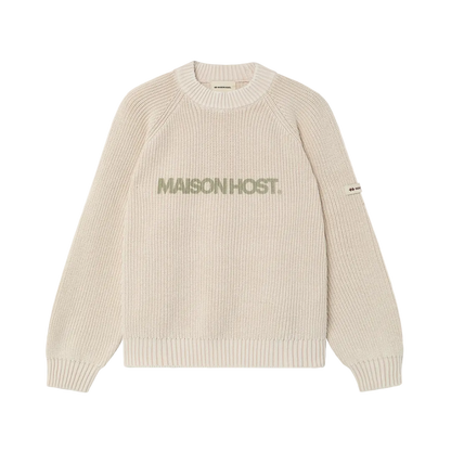 Host Iconic MH Knit Ecru