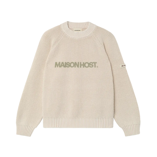 Host Iconic MH Knit Ecru