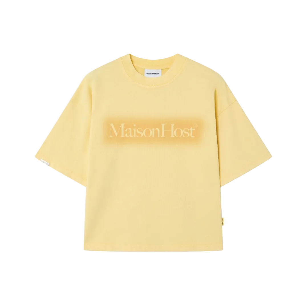 Host Spray Logo Yellow Tee