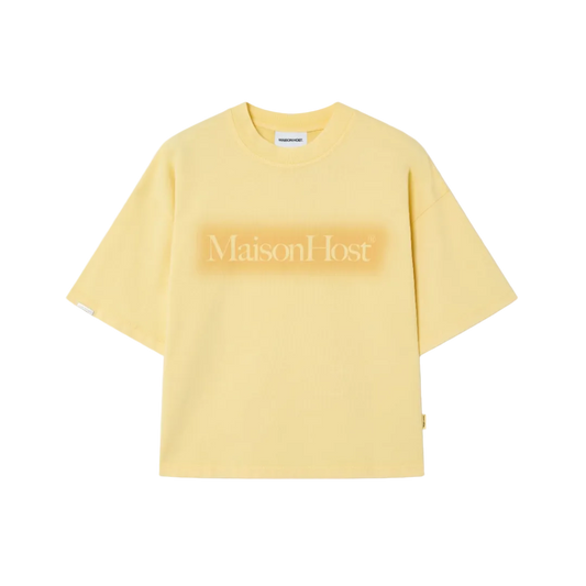 Host Spray Logo Yellow Tee