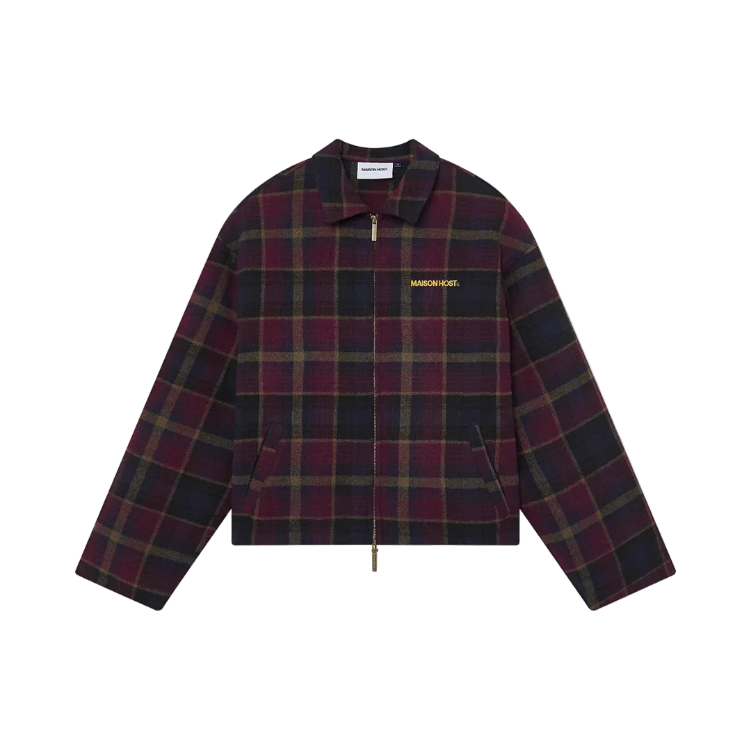 Anfitrión Chaqueta Tartán